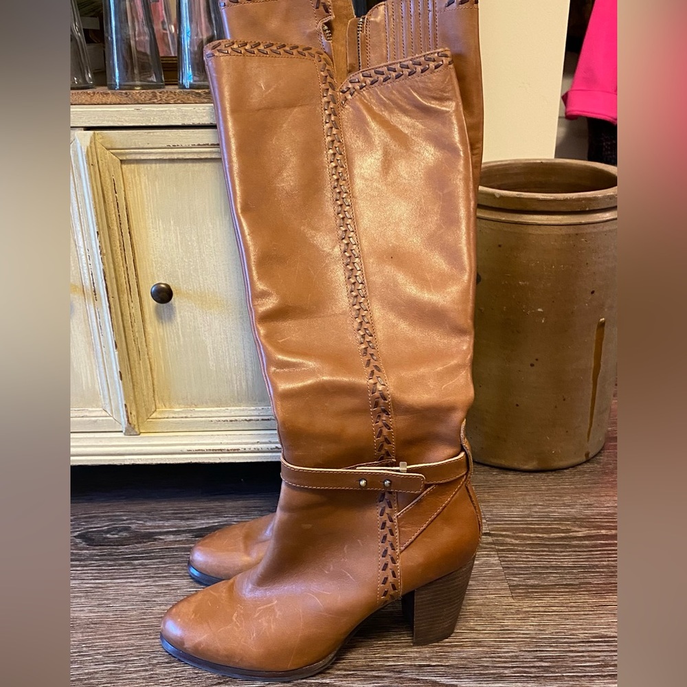 Ugg leather tall boots